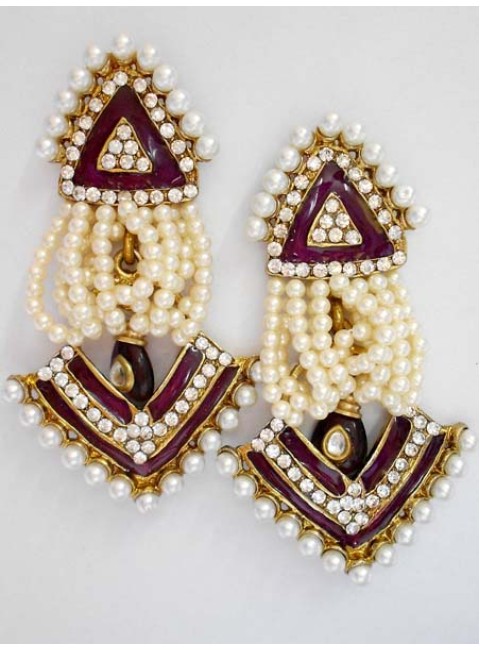 Stone Studded Earring